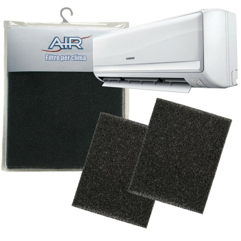 Filtro aria climatizzatore condizionatore 30cm x 25cm KIT 2 PEZZI filtri AIR